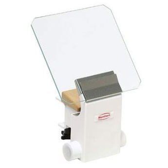 Skleněný štít ke svorce odsáváni /Renfert/