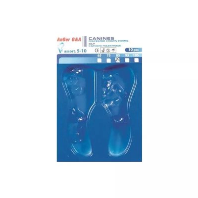 Kształtki poliestrowe Angera kły 5-10 rozmiar 85 10szt