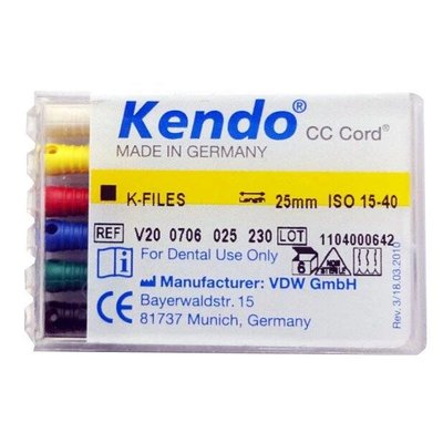 PILNIKI K - FILE KENDO VDW - WARIANTY