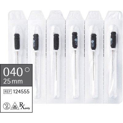 smartdent Hedstroemfeilen 25mm ISO 040 6ks