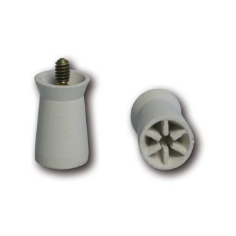 HS-Acclean rotační čistící profylaktické kalíšky šroubovací žebrované bílé tvrdé 144 ks