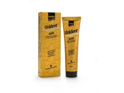 Unident Gold bělící zlatá zubní pasta 100ml