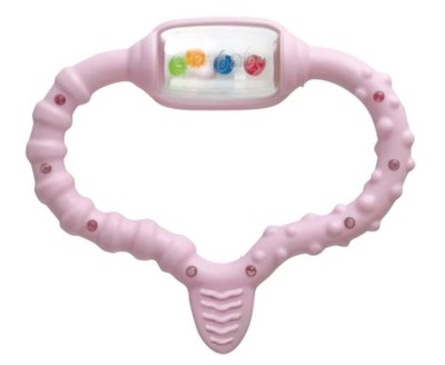 Curaprox CuraBaby Girl kousátko, růžové