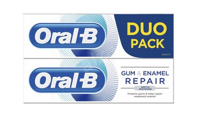 Oral-B Gum & Enamel Gentle Whitening zubní pasta 2x75 ml