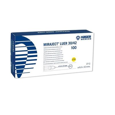 Miraject LUER 30/42 0,4mm 42mm 100ks