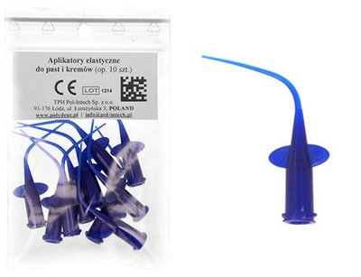 Polydent Ohnuté elastické hroty mikroaplikátora