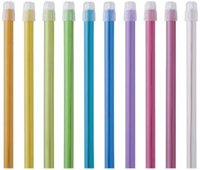 Odsávací kanyly (savky) Monoart, 100ks - zelené