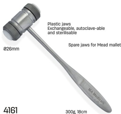 Kladívko náhradní silikon