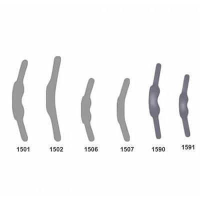 Hawe Titanové matrice 0,03mm, moláry oboustr. 30 ks