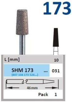 HORICO diamantový sintrovaný vrták - kónus ISO31