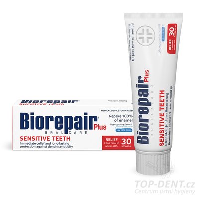 BioRepair Plus Sensitive na citlivé zuby na citlivé zuby, 75ml