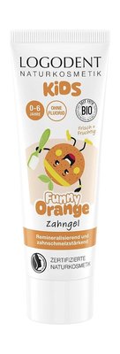 Logodent Kids Funny Orange dětská zubní pasta 75 ml