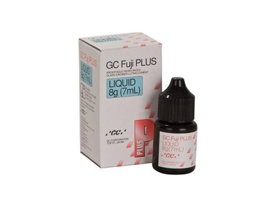 GC Fuji Plus - fixační cement, tekutina 7ml