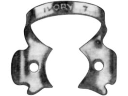 Kofferdam-Klammern - Stück Klammer Nr. 1