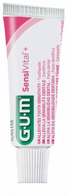 GUM SensiVital+ zubní gel pro citlivé zuby s CPC 0,05 %, 12 ml