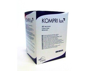 Kompresy gazowe 5x5cm 100szt. Kompri-lux 13n 8w niejałowe (Zarys)