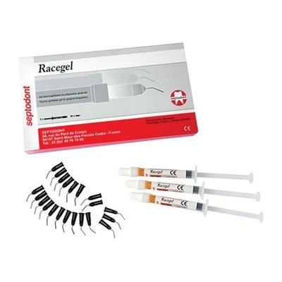 Racegel 3 x 1,4 g + 20 kanyl