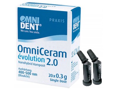OmniCeram évolution 2.0 - nanokompozit, 20x 0,3g A3 (204010)