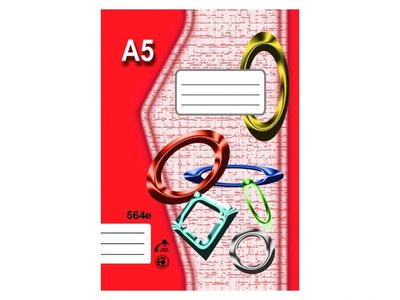 Sešit 564 A5 linkovaný - 60 listů