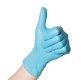 Vyšetřovací rukavice Sempermed Safe Nitrile, zesílené, nepudrované, modré, 100 ks