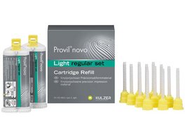 Provil® novo Light - Packung 2 x 50 ml Doppelkartusche fast, 12 Mixing Tips