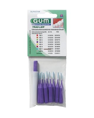 GUM Trav-Ler mezizubní kartáčky 1,2 mm fialové 10 ks