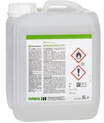 ORBI-Touch protect dezinfekce rukou HD+ 5000 ml