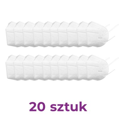 Maseczka ochronna KN95/N95 pakiet 20 szt.
