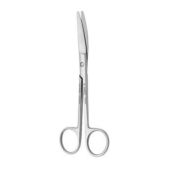 NŮŽKY chirurgické, standard, zahnuté 13 cm