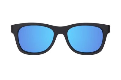 BABIATORS Polarized Navigator Jet Black, polarizační zrcadlové sluneční brýle, černé, 6+