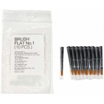 GC Gradia, Brush Flat, č.1 10x (plochý)