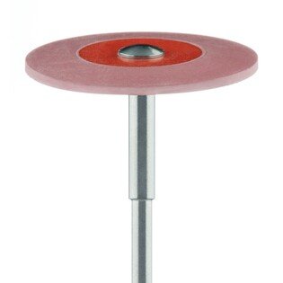 Meisinger gumka do ceramiki 9770F.104.260 różowa, dysk impregnowana nasypem diamentowym