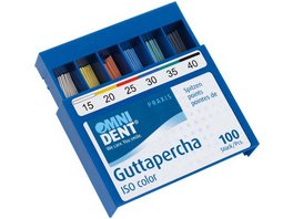 Guttaperchaspitzen - Packung 100 Stück ISO 055