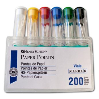 HS-papírové čepy velikost ISO 15-40 sortimentim. 6 x33 ks