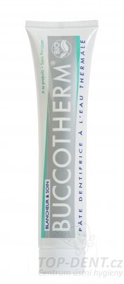 Buccotherm White & Care organická bělicí zubní pasta s propolisem, 75ml