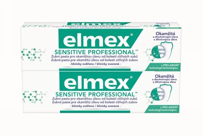 Elmex Sensitive Professional 2x75 ml + Elmex 400 ml