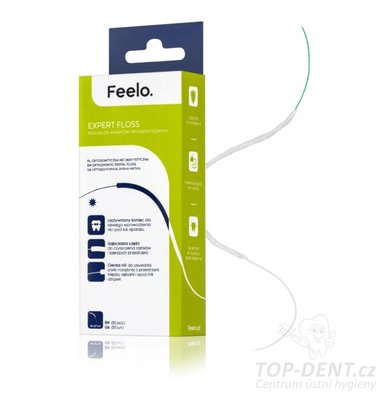 Feelo Expert Floss zubní nit, 50ks