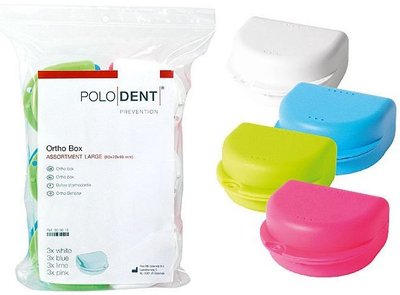 POLODENT Ortho Box sortiment velké 80 x 70 x 40 mm