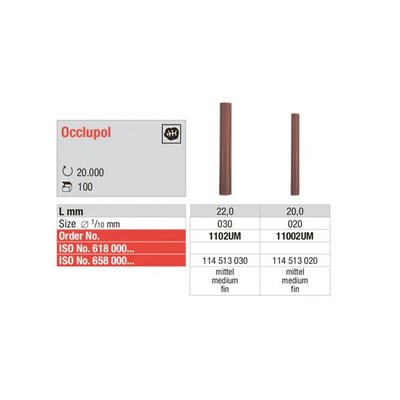 Leštící guma Occlupol 1102 100 ks