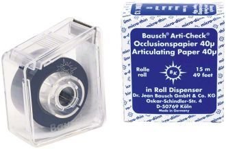 Arti-Check artikulační papír v roli 16mm modrý
