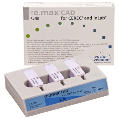 IPS e.max CAD bloky C2 B40 HT, 3ks