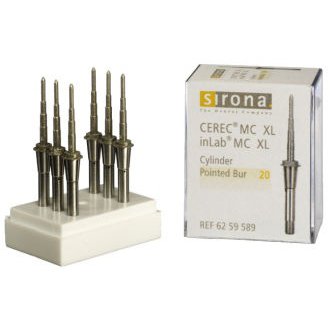 Cerec Cylinder Pointed Bur - Bur 12S