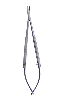 Nůžky mikrochirurgické TC 15cm zahnuté