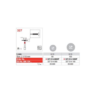 Disk diamantový FT 327.514.100