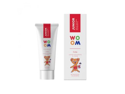 WOOM JUNIOR pasta do zębów cola 6+ 50ml
