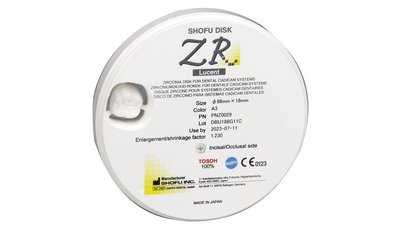 SHOFU Disk ZR Lucent