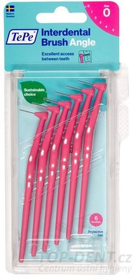 TePe ANGLE 0 mezizubní kartáček 0,4 mm, 6ks