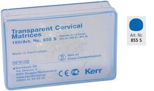 Hawe kształtki przyszyjkowe 855 S 150szt/opak. transparentne