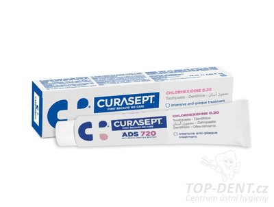 Curasept ADS 720 gelová zubní pasta (0,20% CHX), 75ml