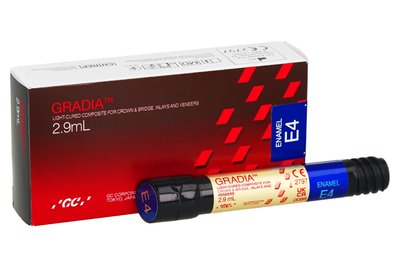 PROMOCJA Gradia Enamel 2,9 ml GC - E4 do 15.05.2026